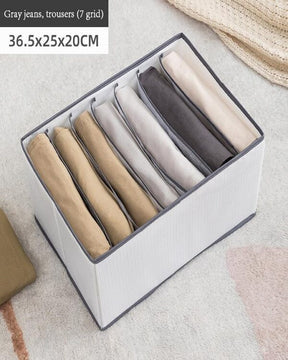 STORAGE FOR CLOTHES BOX | WASHABLE CLOTHES ORGANIZER